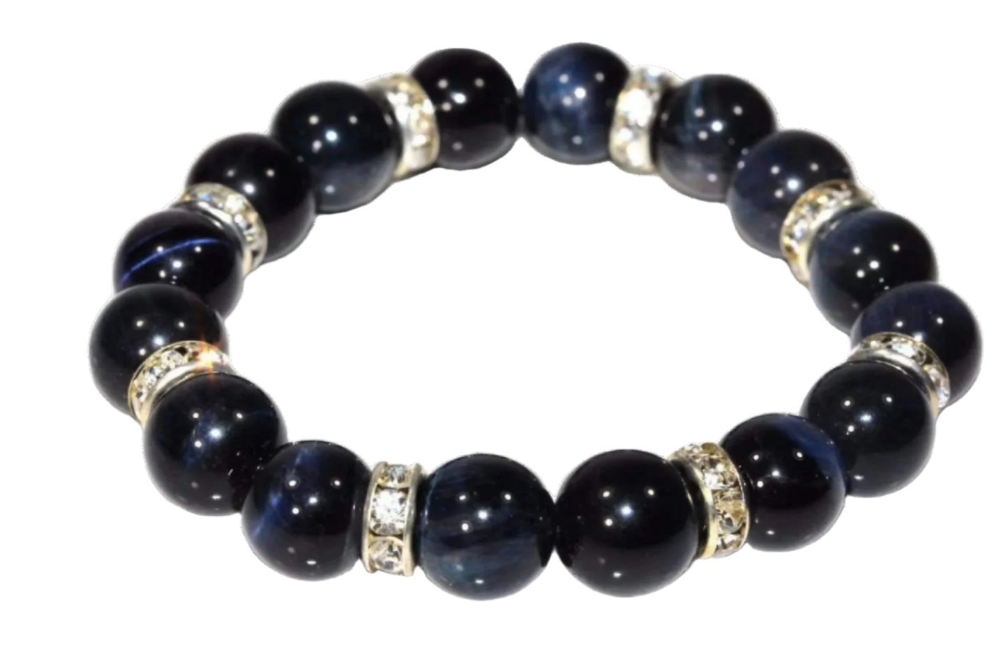 Agate & Pave Charms Yoga Bracelet