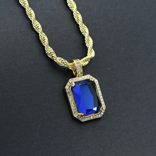 Blue Shine Necklace