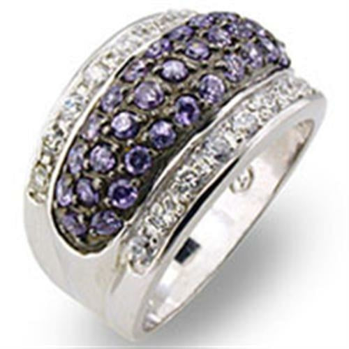 Sterling Silver Ring with AAA Grade CZ