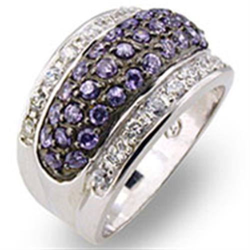 Sterling Silver Ring with AAA Grade CZ