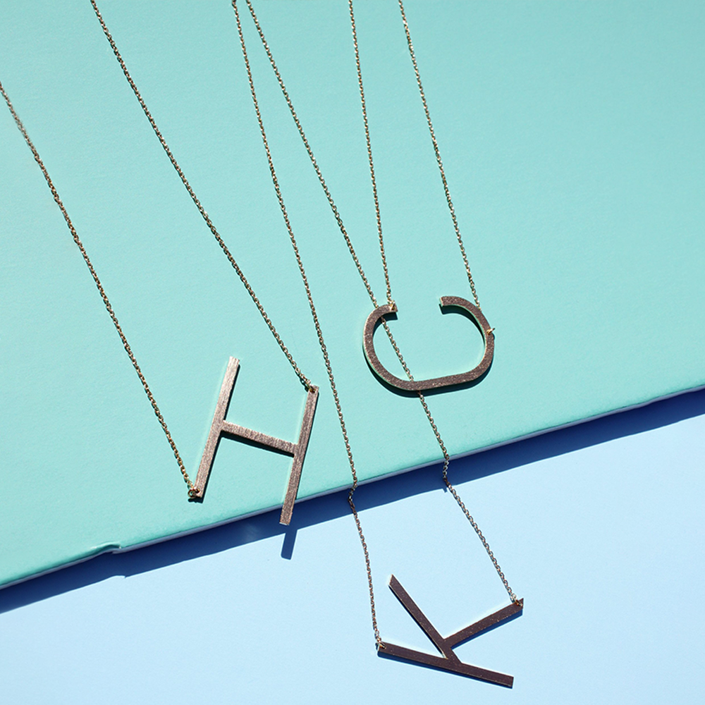 Monogram Collection Initial Necklace