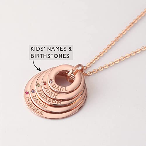 Mom Necklace With Kids Names