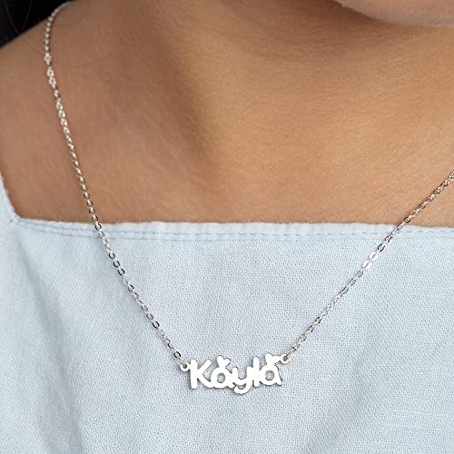 Little Baby Girl Name Necklace