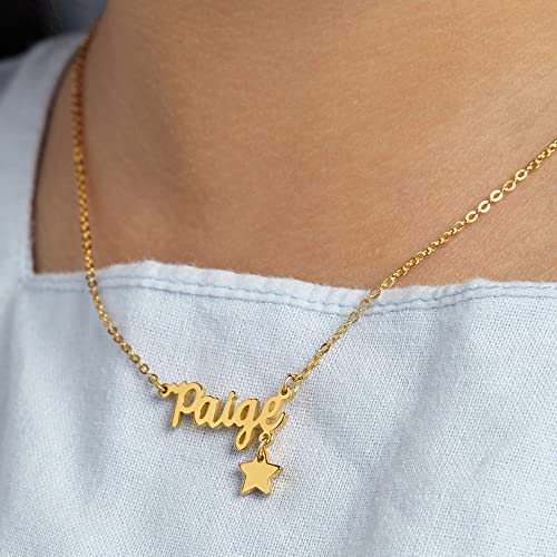 Little Baby Girl Name Necklace