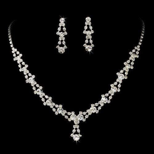 Bridal Wedding Crystal Jewelry Set