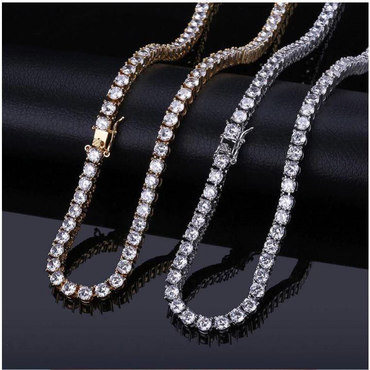 SPARKLE 3MM 925 Tennis Choker Necklace