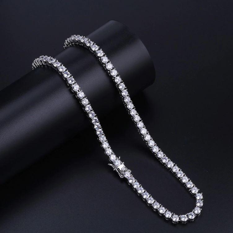 SPARKLE 3MM 925 Tennis Choker Necklace