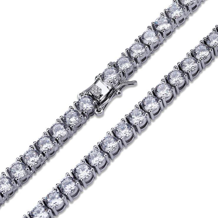 SPARKLE 3MM 925 Tennis Choker Necklace