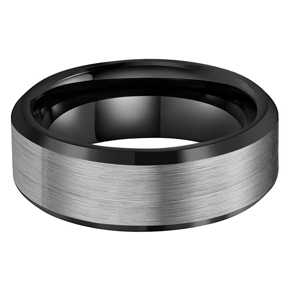 RICERCATO TUNGSTEN BLACK RING