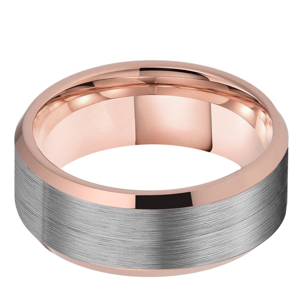 RICERCATO TUNGSTEN LIGHT PINK RING