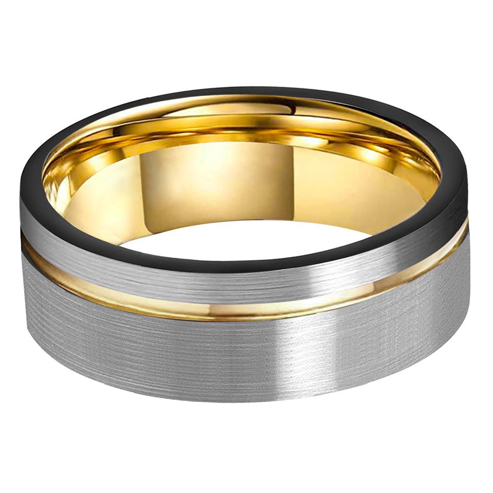 SIGNORILE TUNGSTEN SILVER RING