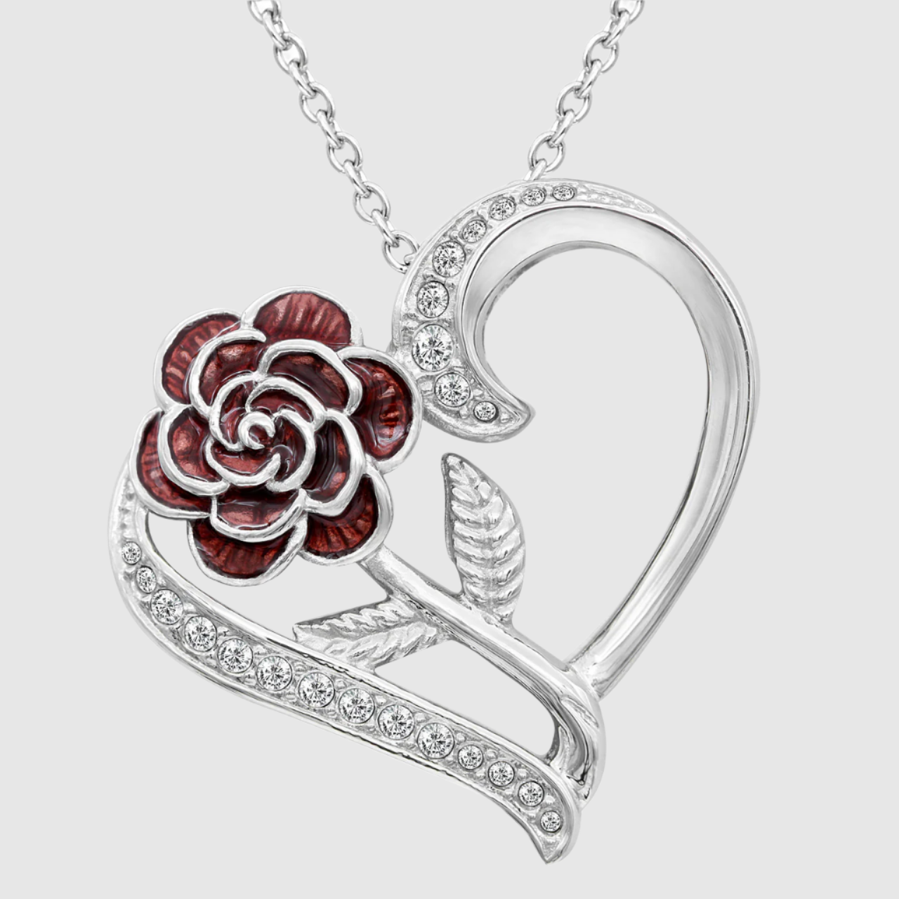 Rosa Dell‚ÄôAmore Heart Necklace