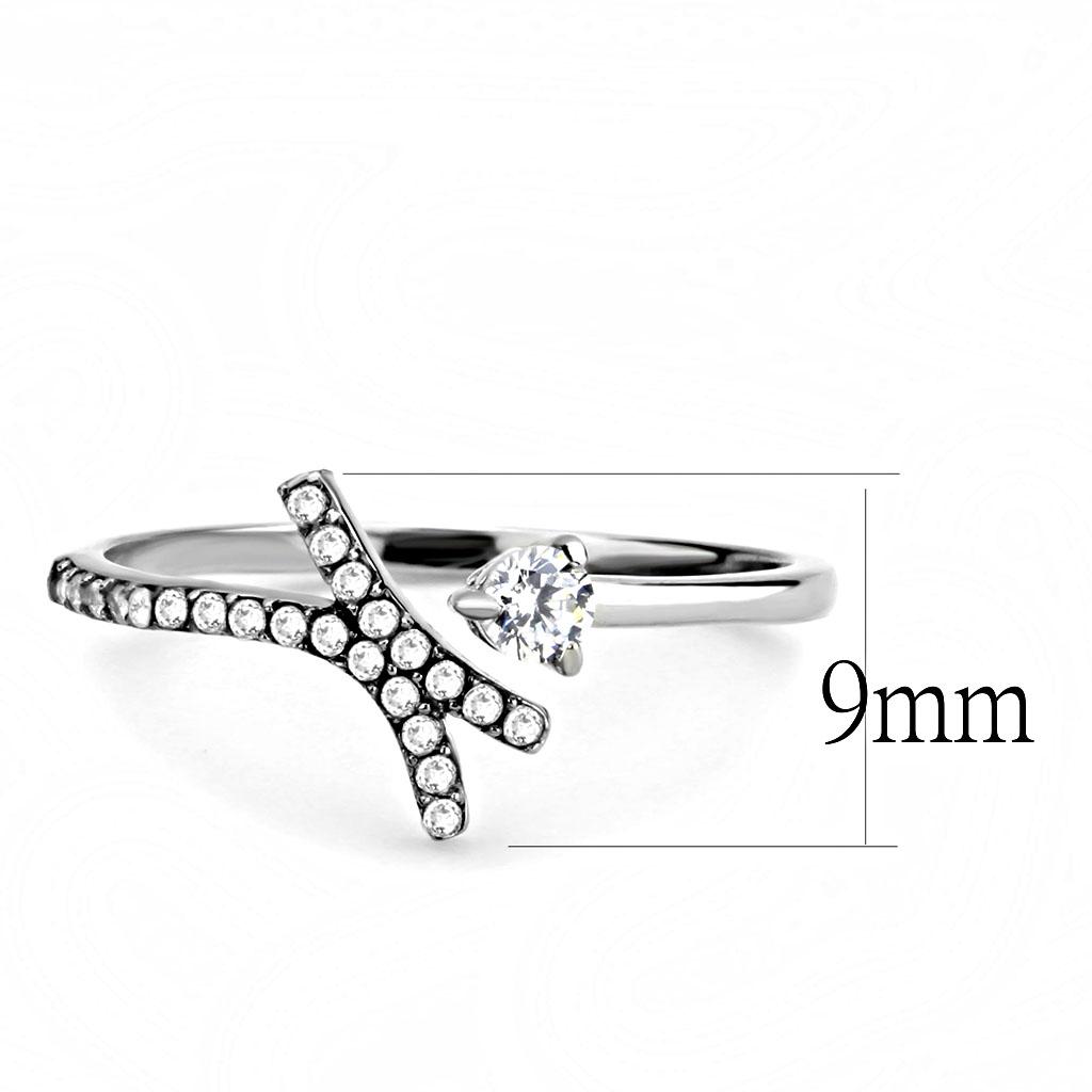 DA145 - High polished Stainless Steel Ring