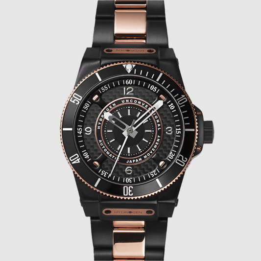 Sportivo Black Gold Bracelet Watch