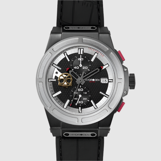 Otto Chrono Silver Matt Black