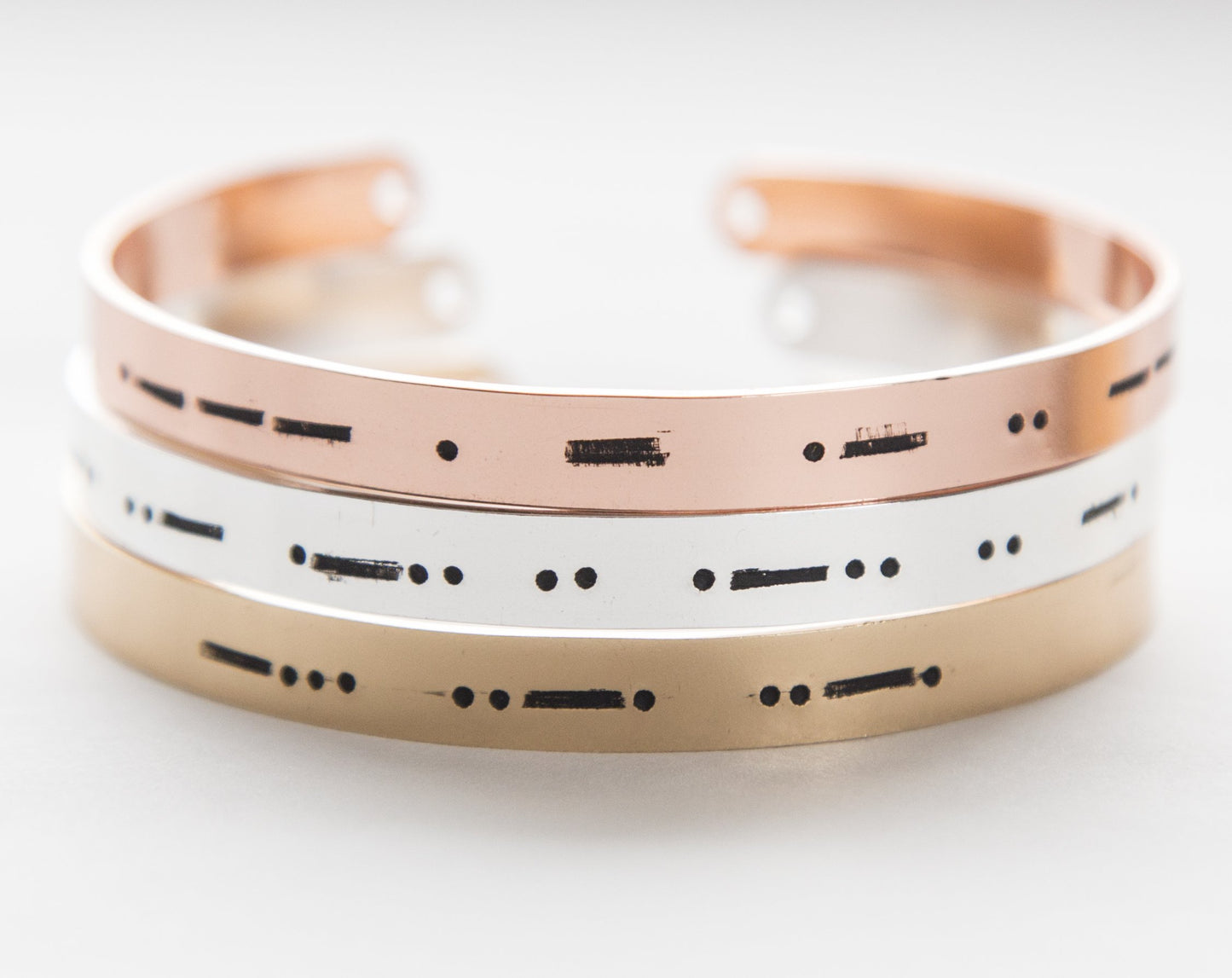 Morse code Bracelet