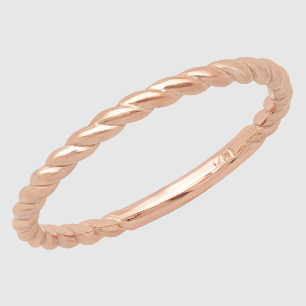 Majesty Diamonds Braided Rope Classic Ring