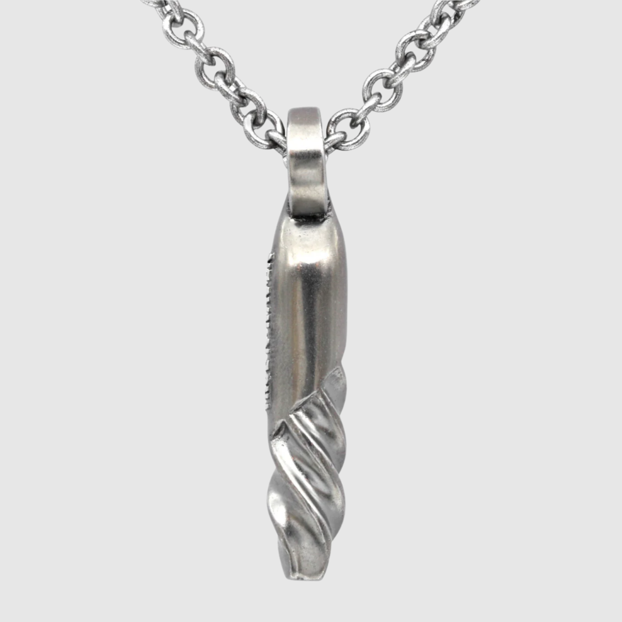 Twisted Steel Necklace