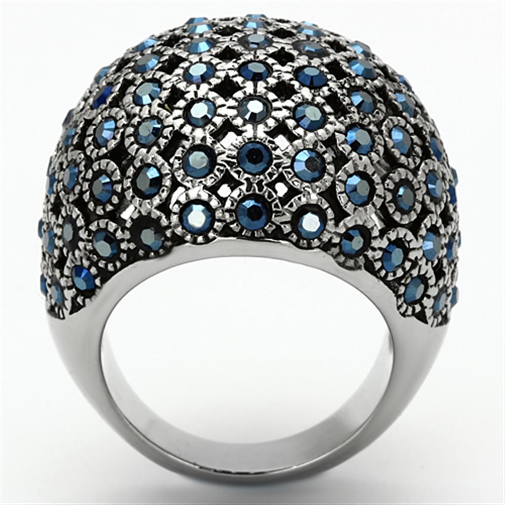 TK1143 - High polished Ring with Top