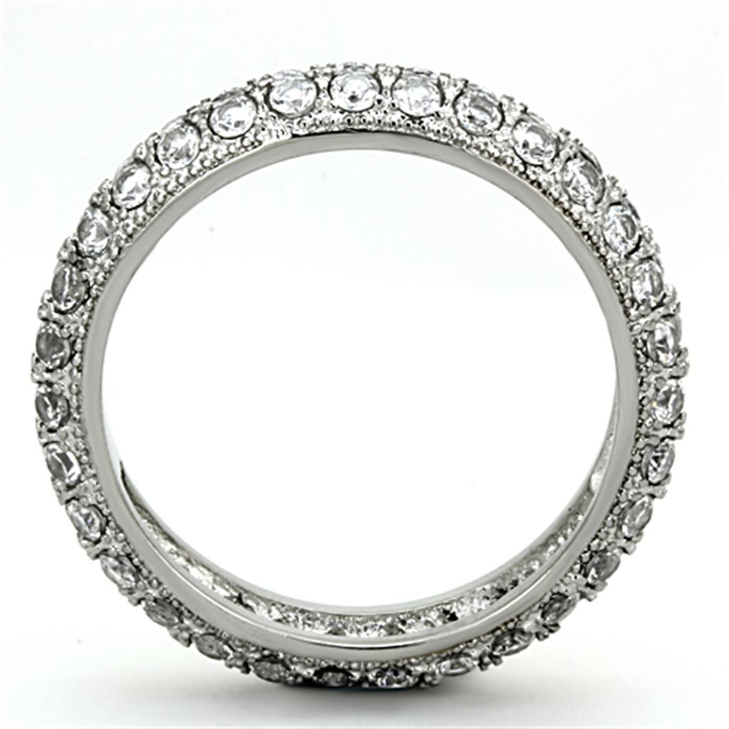 TK1225 - High polished Ring with AAA