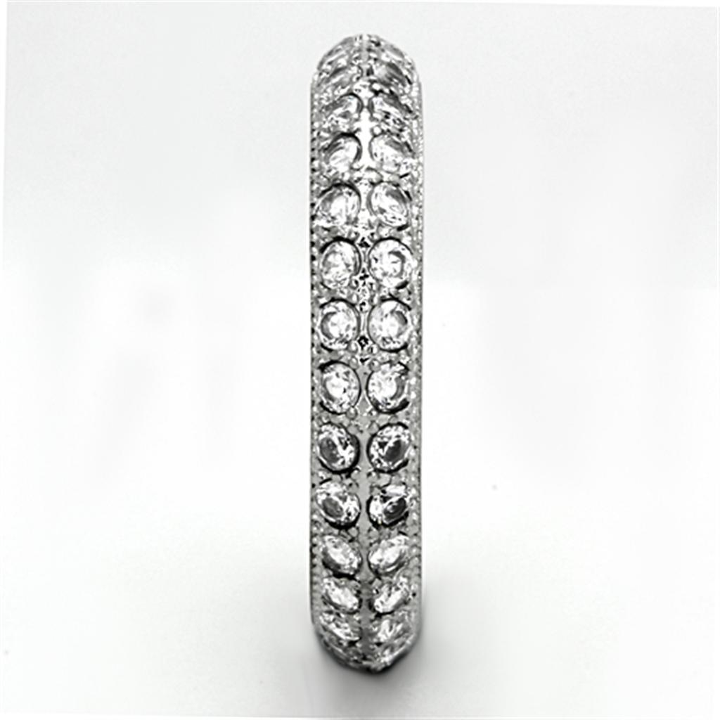 TK1225 - High polished Ring with AAA