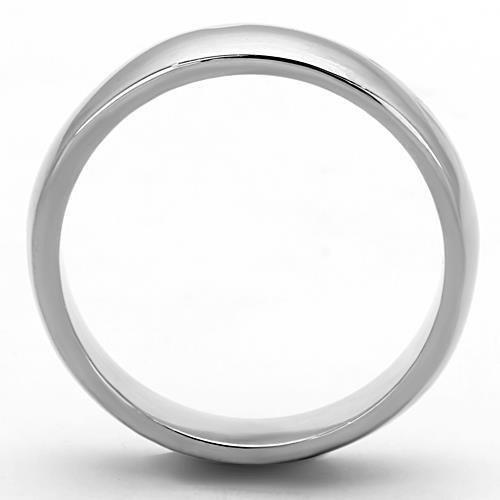 TK1375 - High polished Stainless Steel Ring with No Stone