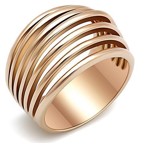 Women Stainless Steel No Stone Rings TK1414