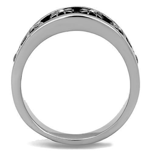 Men Stainless Steel Epoxy Rings TK1603