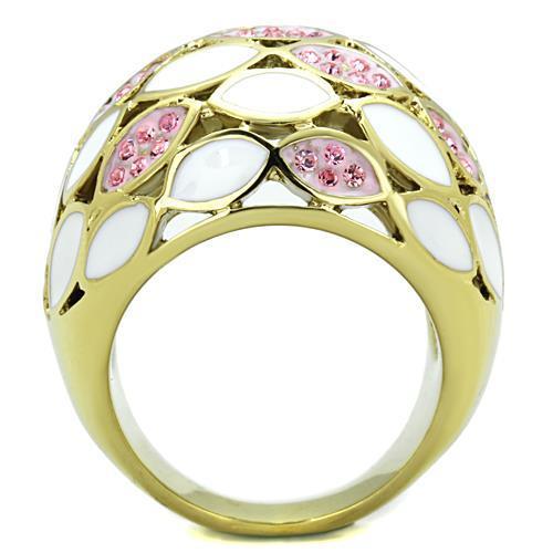 TK1742 - IP Gold Ring with Top Grade