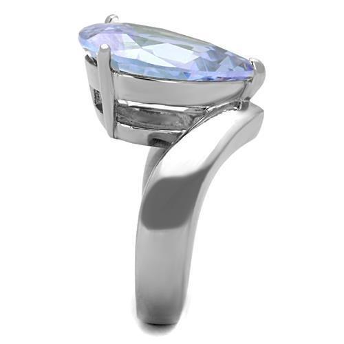 TK1755 - High polished Ring with AAA