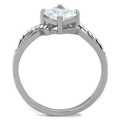 TK1761 - High polished (no plating) Stainless Steel Ring