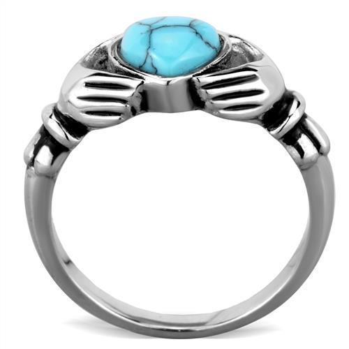 TK1770 - High polished (no plating) Stainless Steel Ring