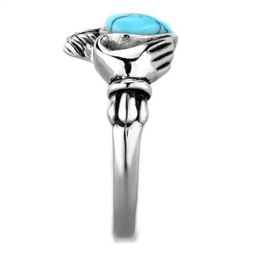 TK1770 - High polished (no plating) Stainless Steel Ring