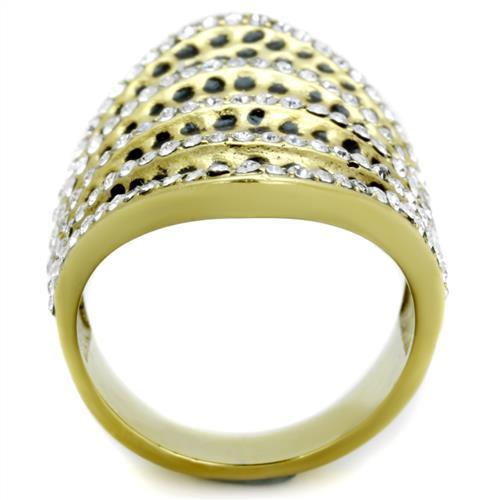 TK1887 - IP Gold(Ion Plating) Stainless Steel Ring