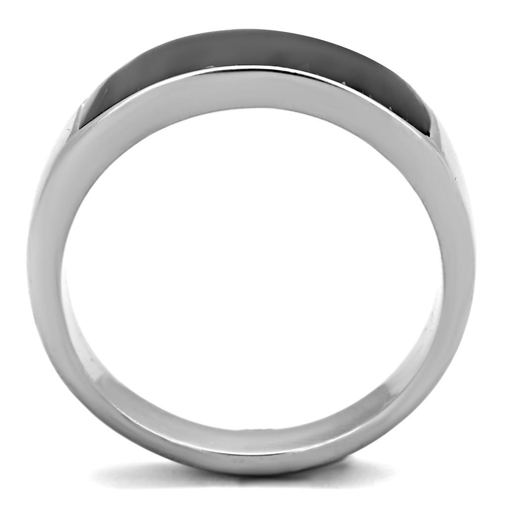 Men Stainless Steel Epoxy Rings 2062