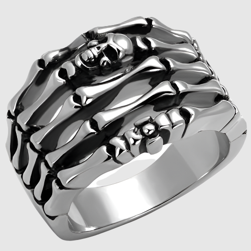 Men Stainless Steel Epoxy Rings 2512