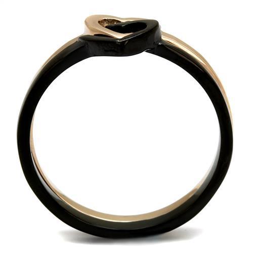 Women Stainless Steel No Stone Rings TK2650