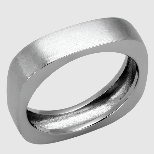 Men Stainless Steel No Stone Rings 2668