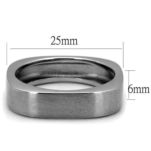 Men Stainless Steel No Stone Rings 2668