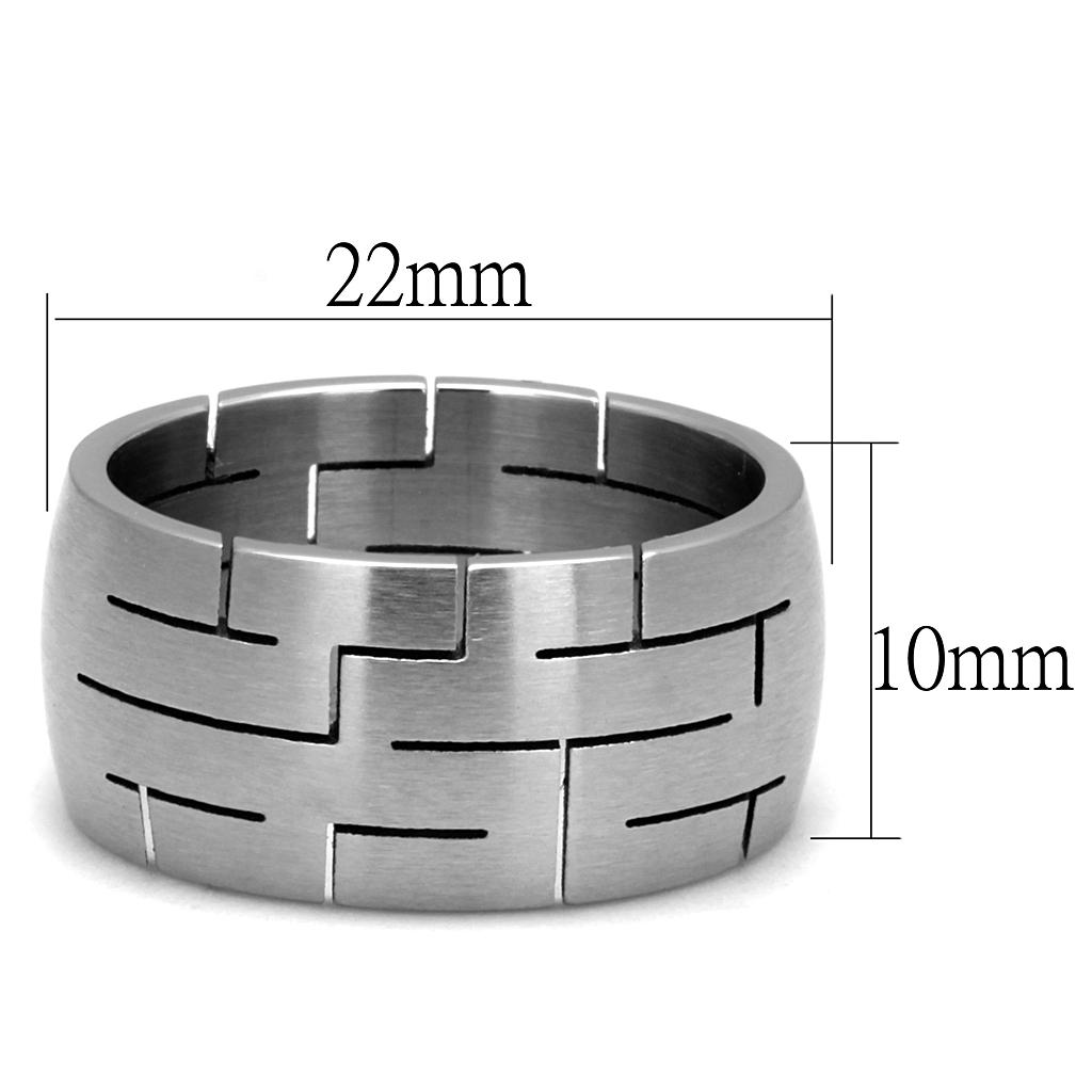 TK2920 - High polished Ring with No Stone