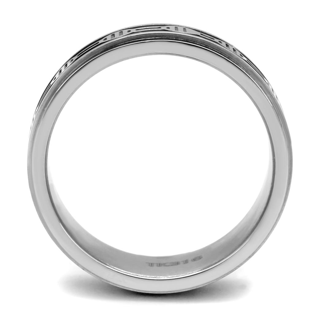 Men Stainless Steel Epoxy Rings 2924