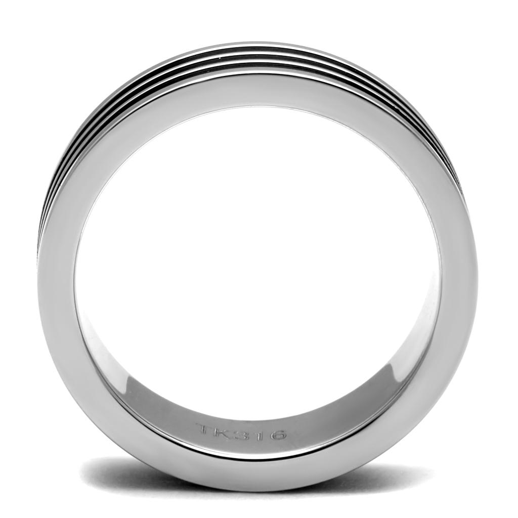 Men Stainless Steel Epoxy Rings 2925