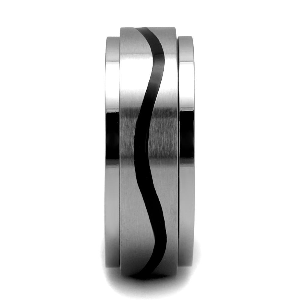 Men Stainless Steel Epoxy Rings 2929