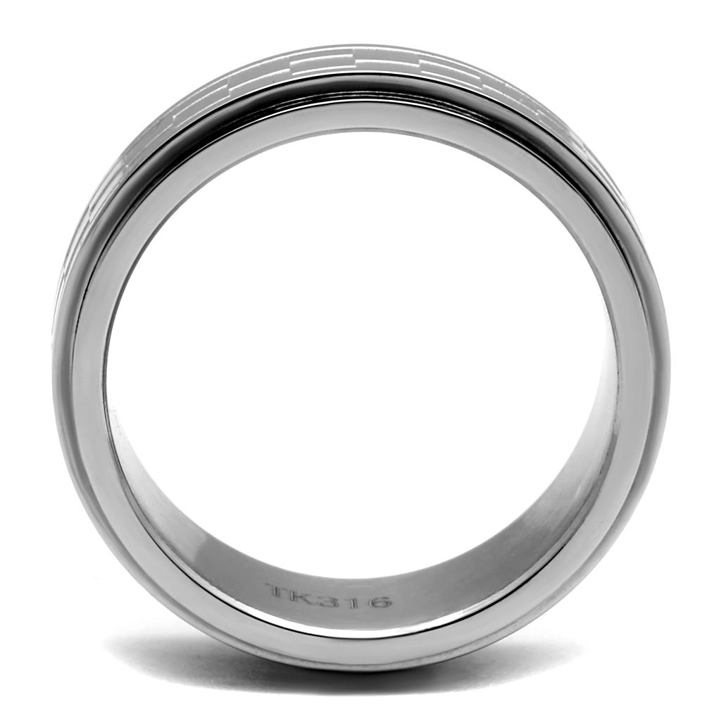 Men Stainless Steel No Stone Rings 2942