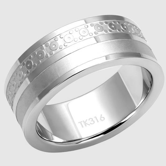 Men Stainless Steel No Stone Rings 2944