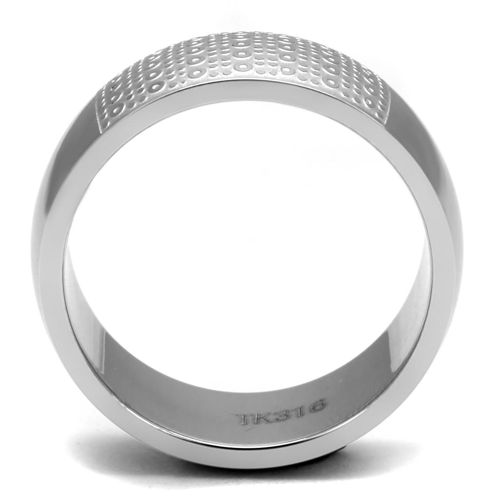 TK2945 Stainless Steel Ring with No Stone