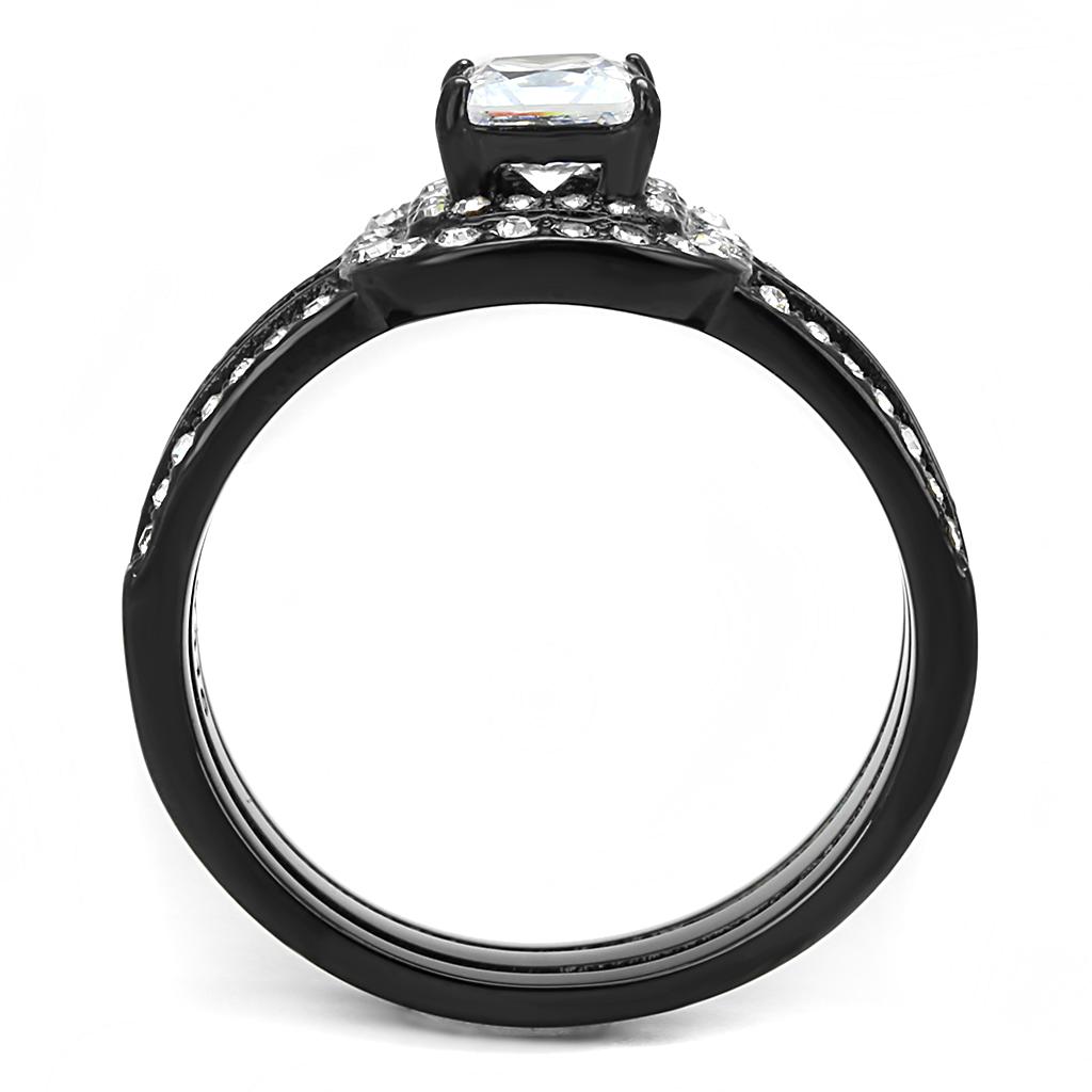 TK3048 - IP Ring with AAA Grade CZ