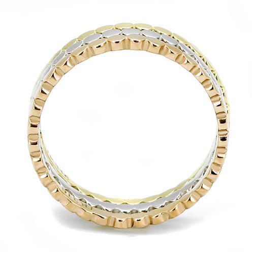 TK3180 - IP Gold & Rose Gold Ring