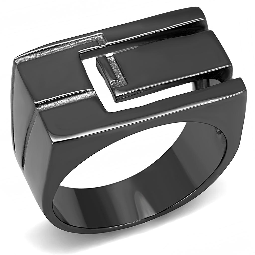 Men Stainless Steel No Stone Rings 3272