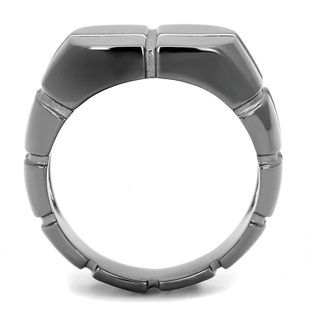 Men Stainless Steel No Stone Rings 3273